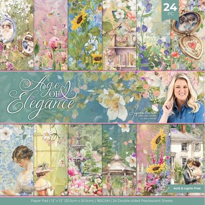 AGE OF ELEGANCE 12x12 Paper Pad
