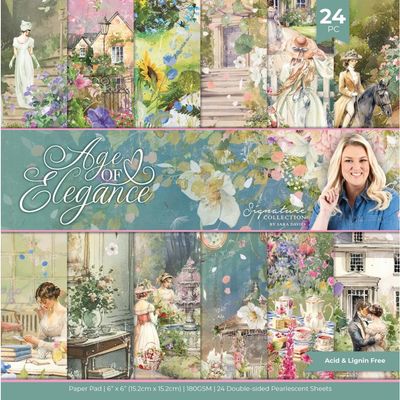 AGE OF ELEGANCE 6X6 Paper Pad