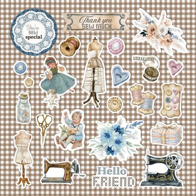 MEMORY PLACE STITCHED TOGETHER - Ephemera