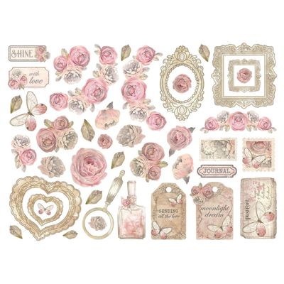 STAMPERIA SHABBY ROSE Die-Cuts