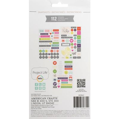PROJECT LIFE Stickers