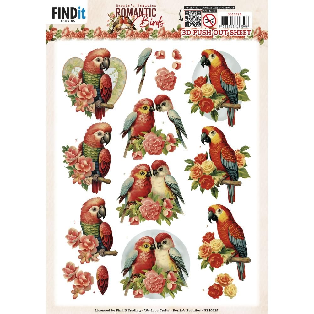 Find it Trading ROMANTIC PARROT - ROMANTIC BIRDS