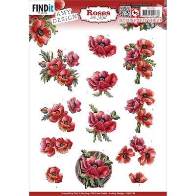 AMY DESIGN 3D PUSHOUT SHEETS