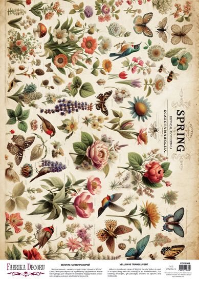 Deco Vellum Spring Botanical Story  A3 sheet
View All (3)