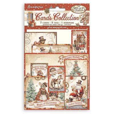 STAMPERIA GEAR UP FOR CHRISTMAS Cards Collection