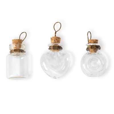 Steampunk Glass Accents 3/Pkg