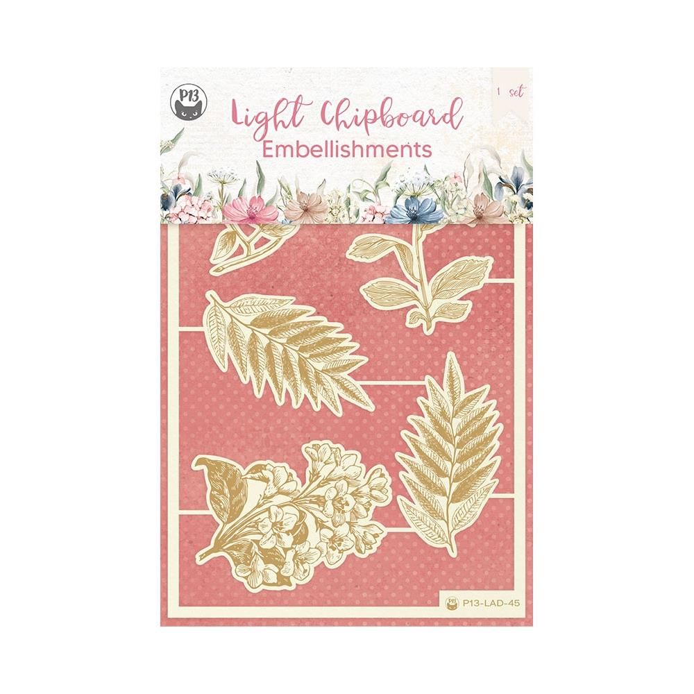 P13 Lady&#39;s Diary Chipboard