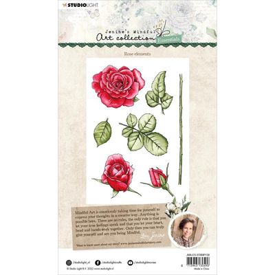 Studio Light Clear Stamp - Rose Elements