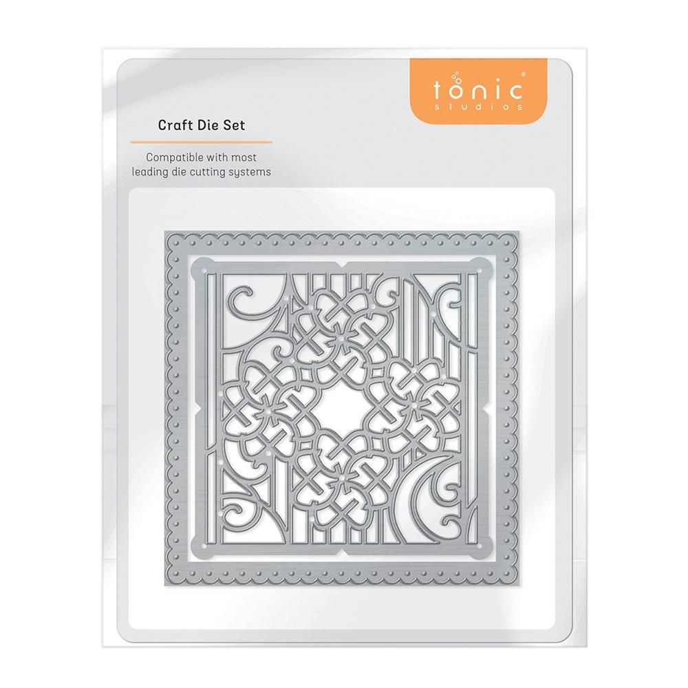 Tonic Studios Trellis Ironwork Patchwork Die Set