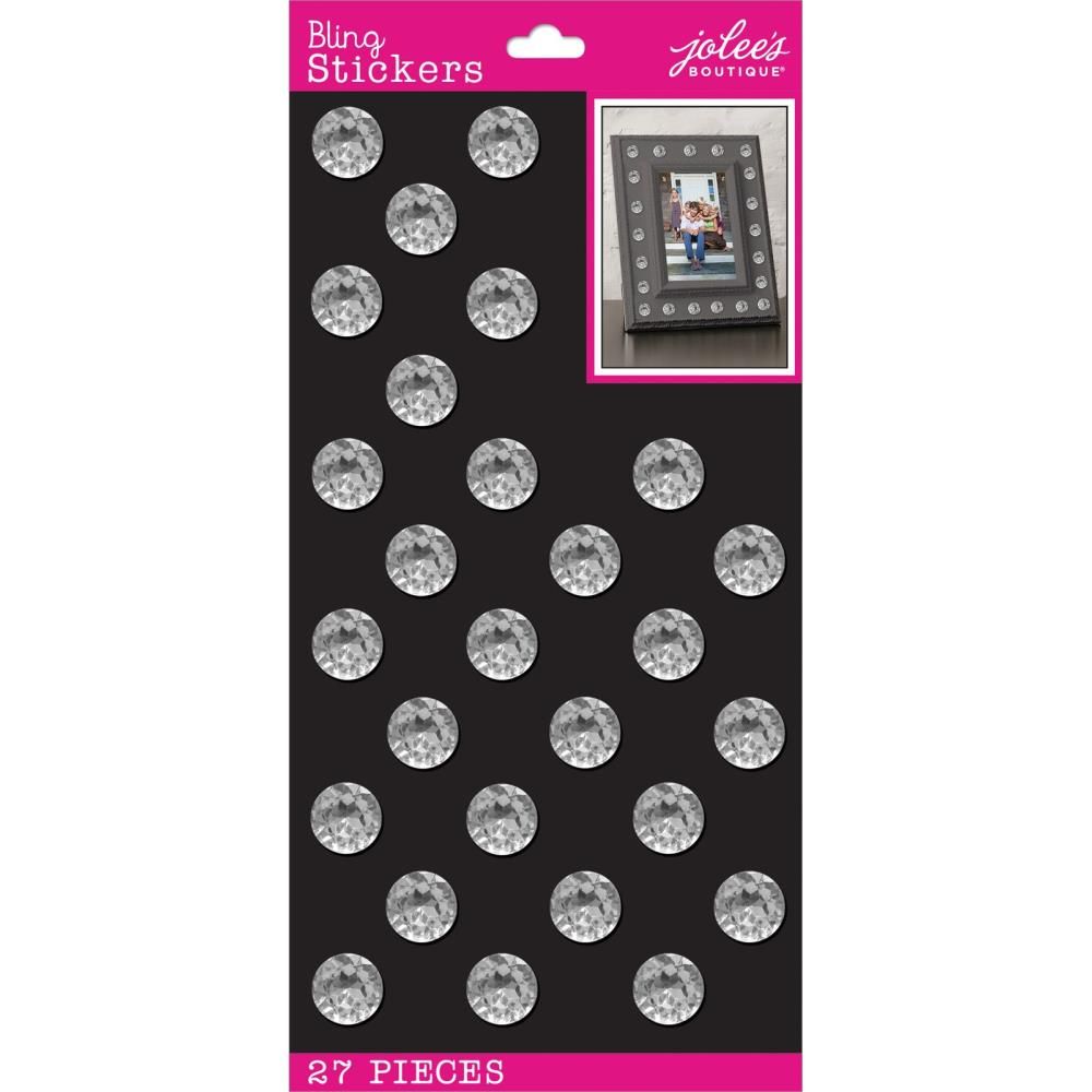 JOLLEES Boutique Embellishments - Medium Clear Gems