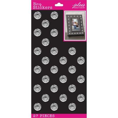 JOLLEES Boutique Embellishments - Medium Clear Gems