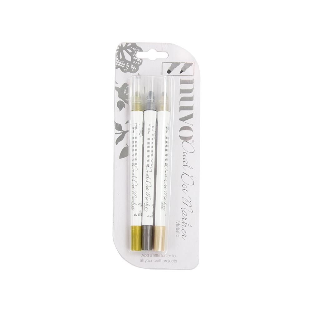 NUVO Metallic Dual Tip Dot Markers