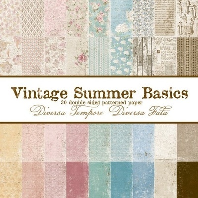 Vintage Summer Basics 6x6 Paper Pad