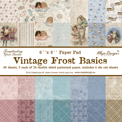MAJA DESIGN - Vintage Frost Basics 6x6 Paper Stack