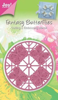 Fantasy Butterfly Round die