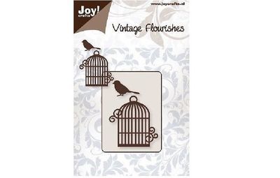 Vintage Flourishes - Bird Cage die