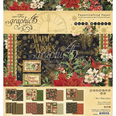 G45 WARM WISHES 8x8 Paper Collection