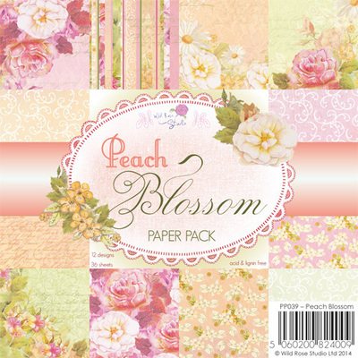Peach Blossom 6 x 6 Paper Pack