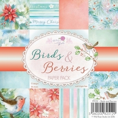 Birds & Berries 6 x 6 Paper Pack