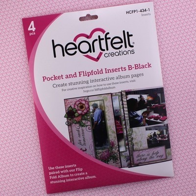 Pocket & Flipfold Inserts B - Black