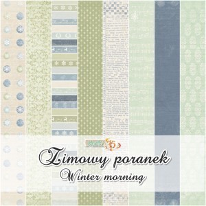 Winter Morning 6x6 Paper set