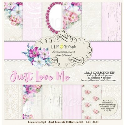 Lemoncraft  JUST LOVE ME 12x12 Paper Collection