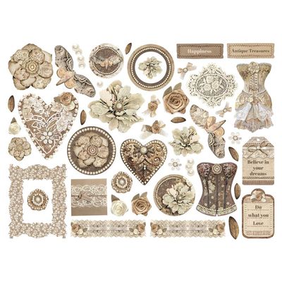 STAMPERIA OLD LACE Die-Cuts