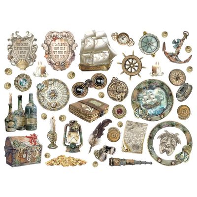 STAMPERIA SONGS OF THE SEA Die-Cuts