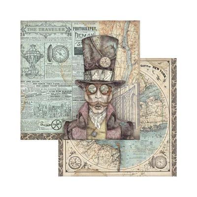 STAMPERIA SIR VAGABOND 8x8 Paper Set