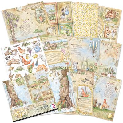 Ciao Bella AESOP'S FABLES Paper Set 12x12