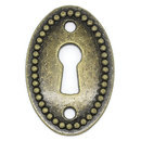 Oval Antique Keyholes