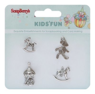 Kids Fun Charms - 4 pcs