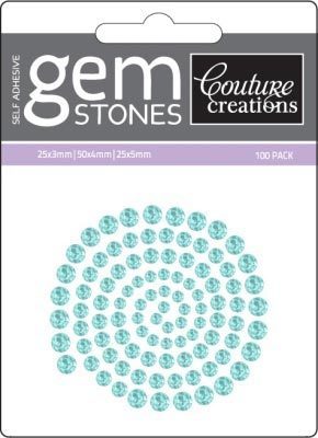 Sea Spray - Self Adhesive Gemstones x 100