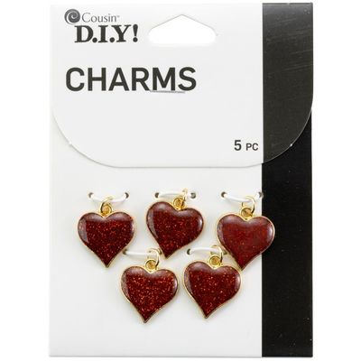 Cousin DIY HEART Charms