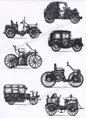 Joy! Crafts - Retro Cars