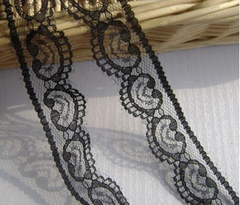 Black Soft Yarn Lace