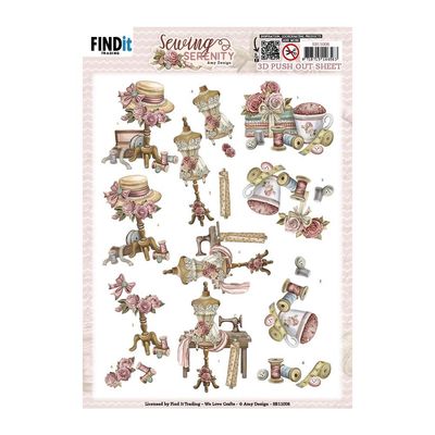 AMY DESIGN 3D PUSHOUT SHEET  - Mannequin