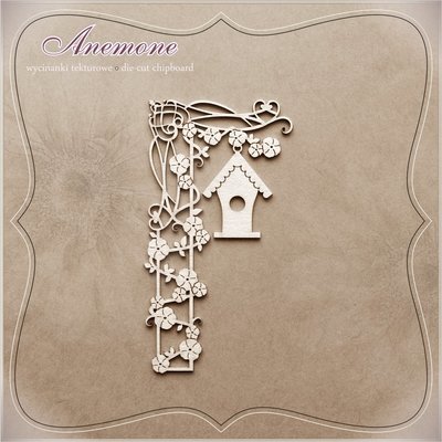 Pergola with a Birdhouse