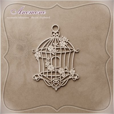 Decorated Birdcage with Flowers