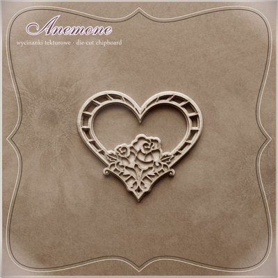 Heart With Rose - 2D