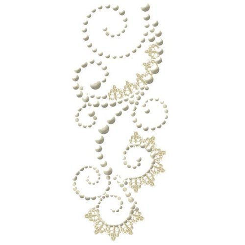 Prima - Say It In Pearls - Swirl With Lace - Vauderville Cream