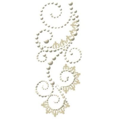 Prima - Say It In Pearls - Swirl With Lace - Vauderville Cream