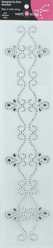 Want to Scrap Beautiful Bling Borders - Fancy That!