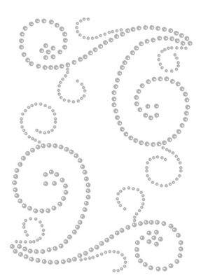 Want to Scrap Swirls - White Pearl