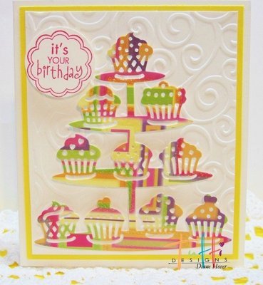 Cupcake Stand die