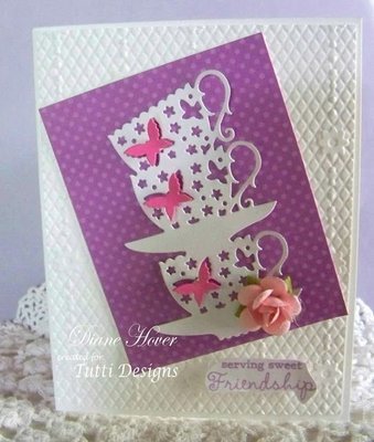 Stacked Butterfly Cups die