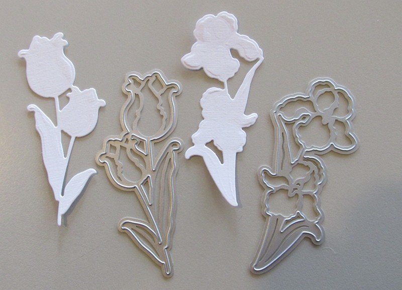 Tulip & Iris die set Tulip & Iris die set