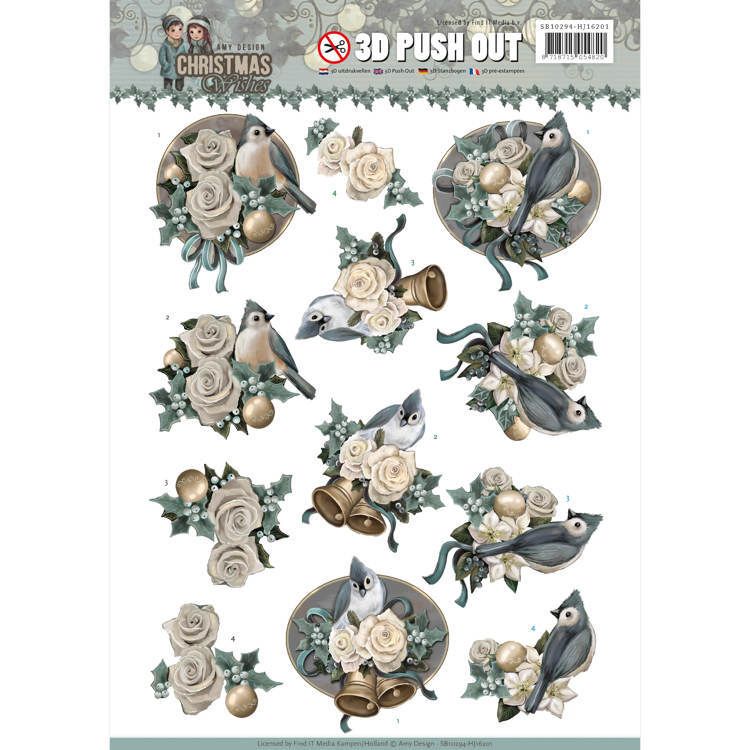 CHRISTMAS WISHES - Birds &amp; Bells