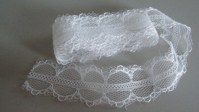 White Bilateral Lace