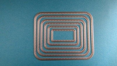 Stitched Round Rectangle die set